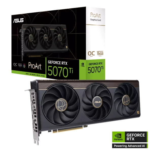 ProArt GeForce RTX™ 5070 Ti 16GB GDDR7 OC Edition