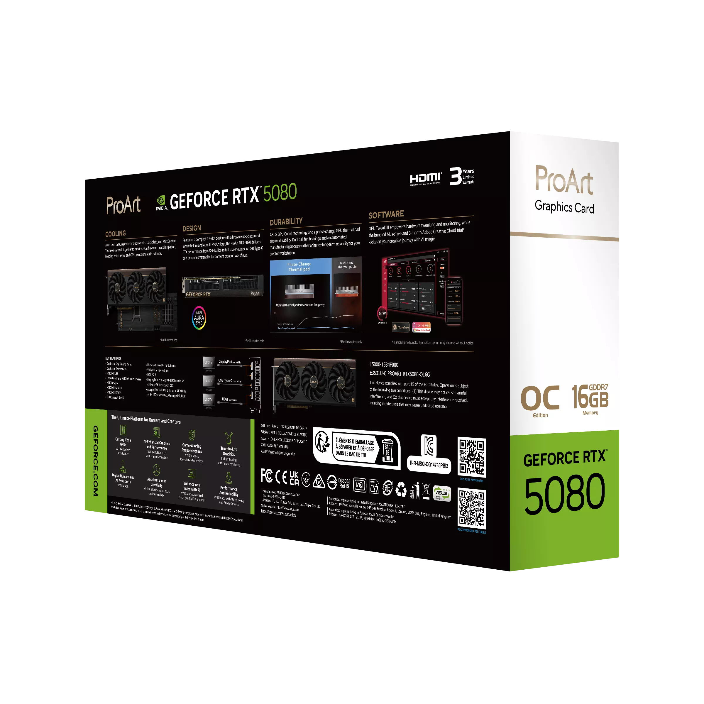 ProArt GeForce RTX™ 5080 16GB GDDR7 OC Edition - изображение 17